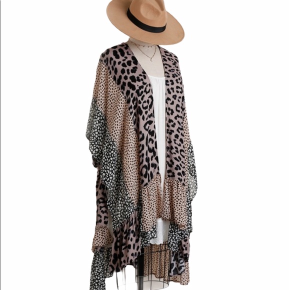 LAST 1 Umgee boutique Boho Gypsy KIMONO - Picture 11 of 13